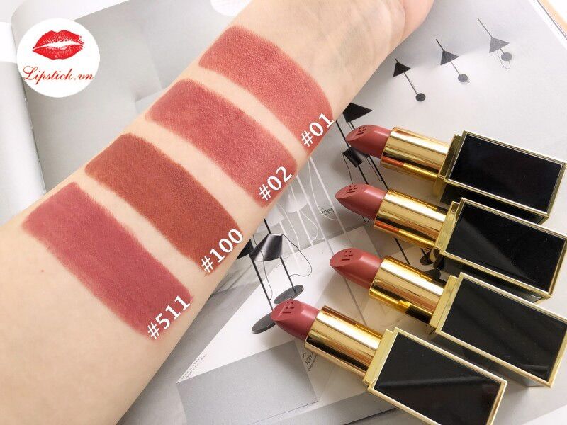 [FREESHIP + MÃ GIẢM 100K] Son TOM FORD lip color Matte Màu 100 EQUUS cam đất
