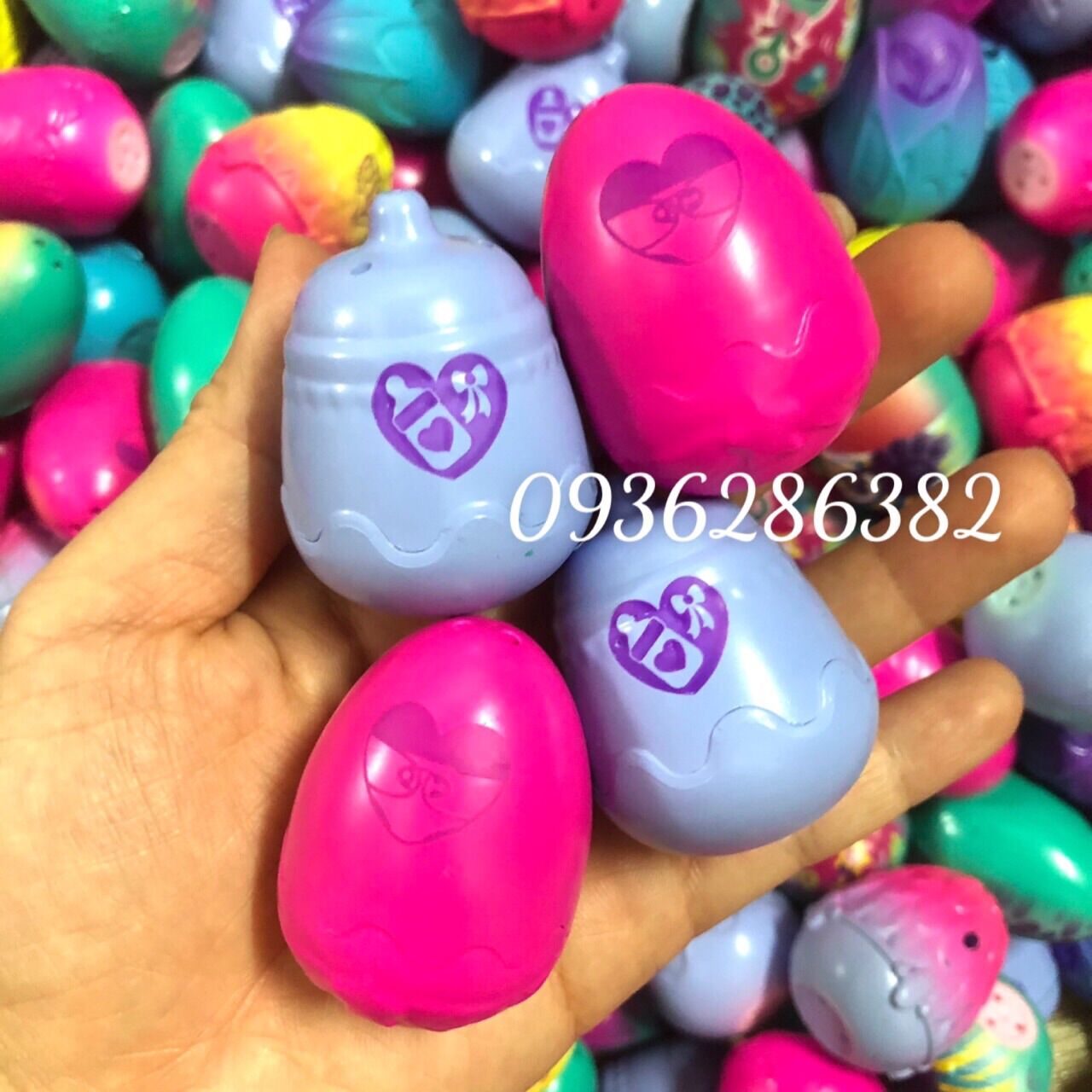 TRỨNG HATCHIMALS MÙA 10- xoa nở thú đáng yêu