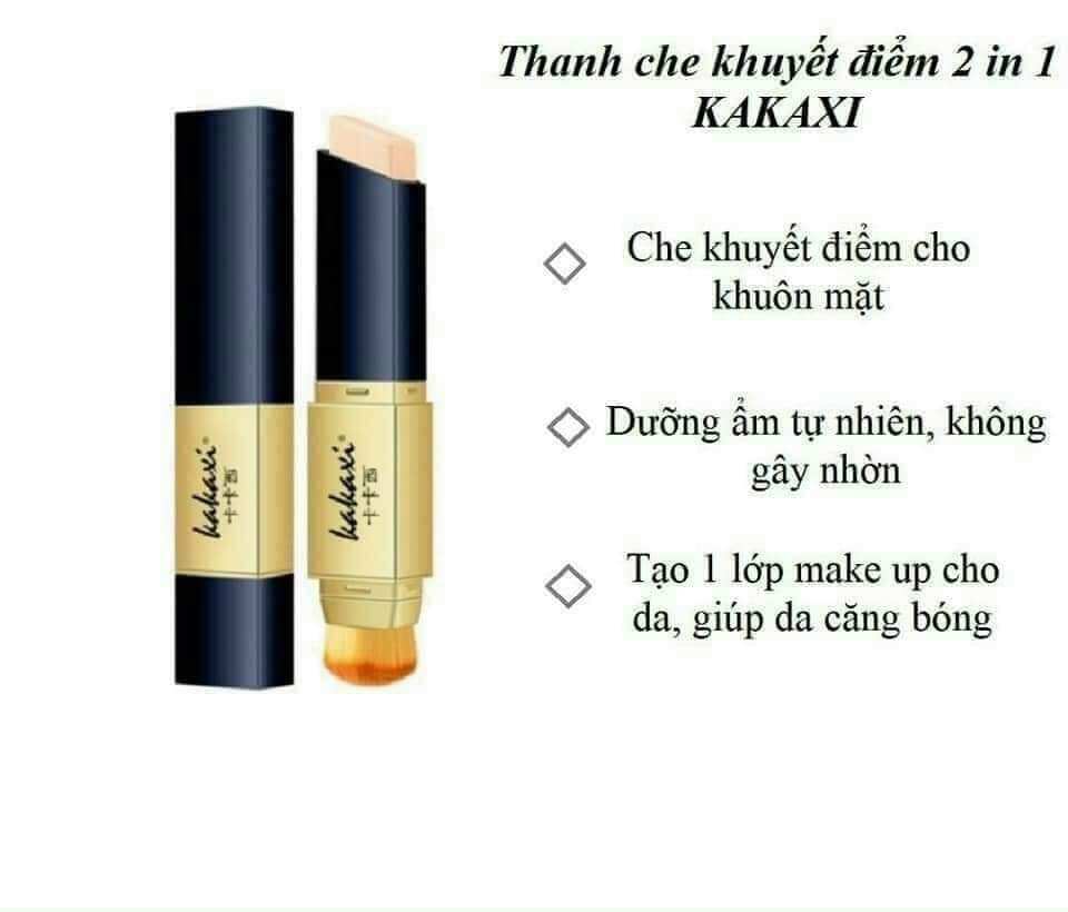 Che khuyết điểm kakaxi 2 đầu.1 đầu kem 1 đầu cọ tán