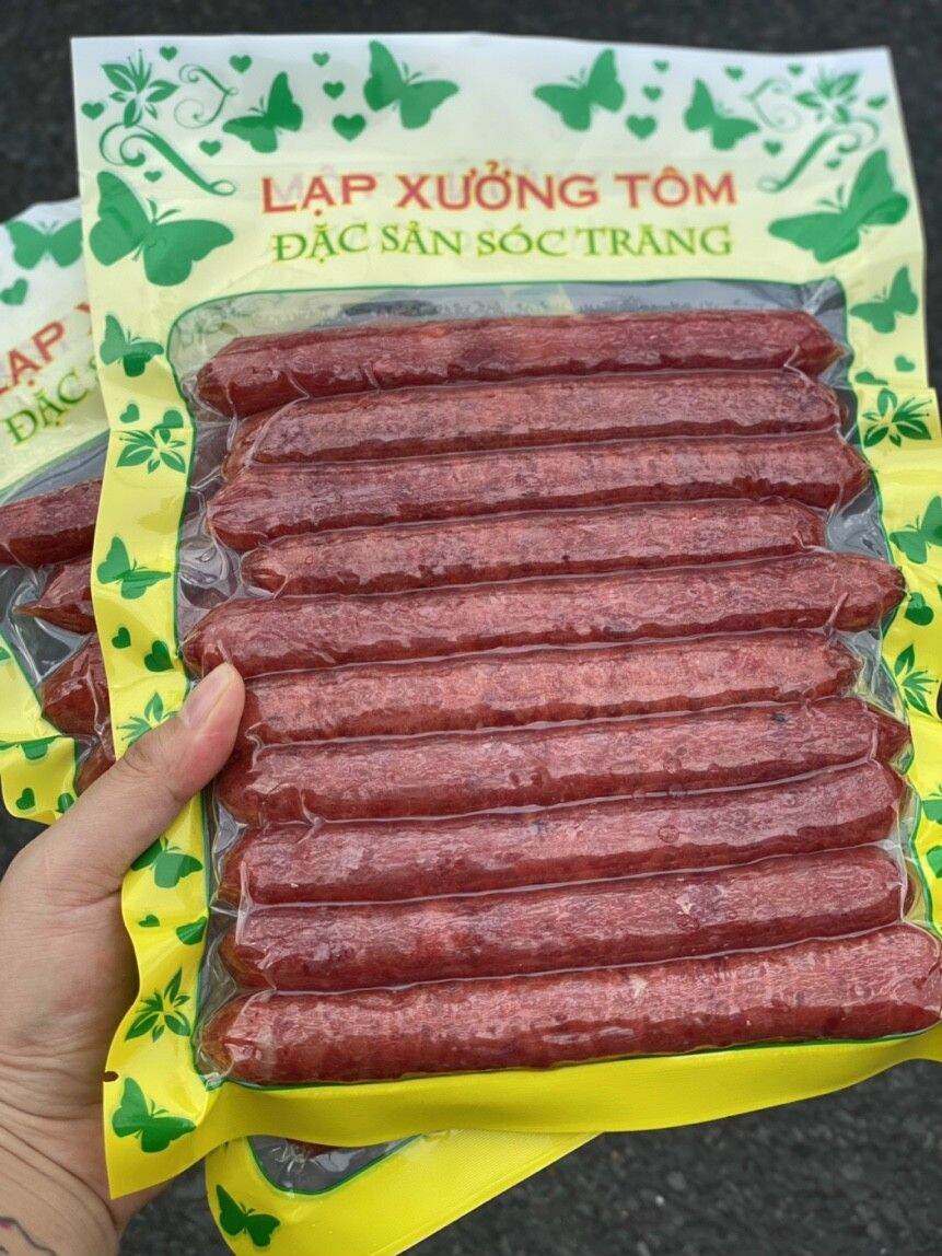 Lạp xưởng tôm loại đặc biệt  KL 500g