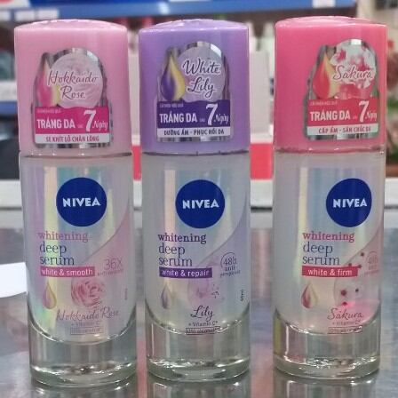 Lăn khử mùi serum nivea chai 40ml