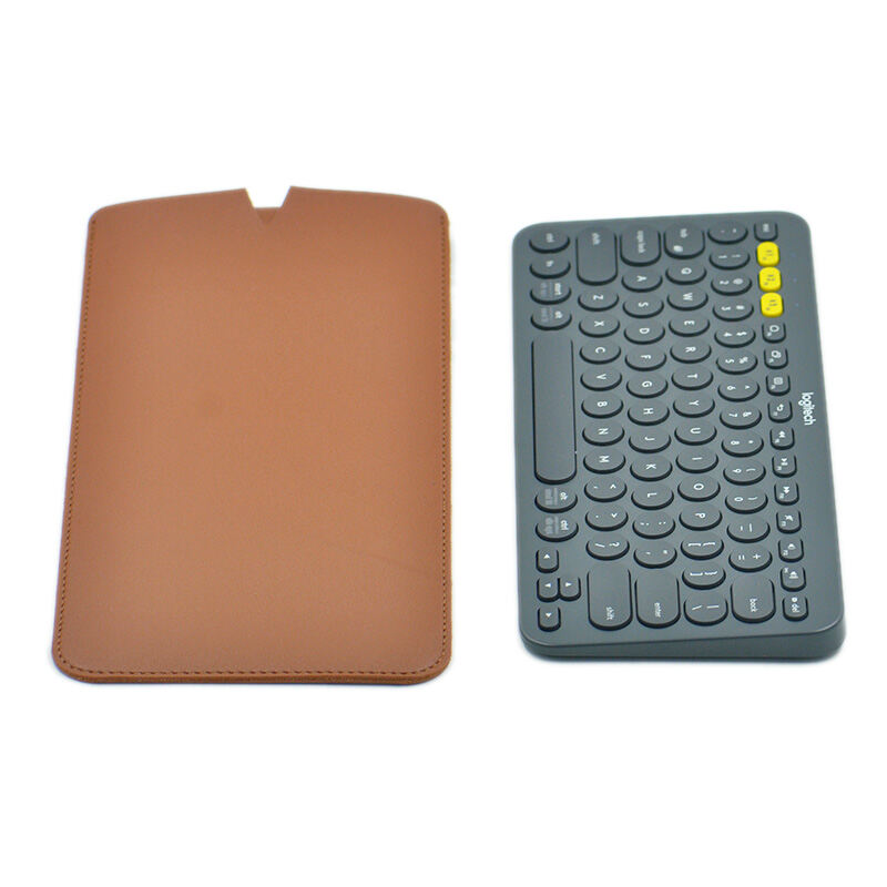 Bộ Bảo Vệ Bàn Phím Logitech K380 K480 Vỏ Da Đế Thẳng Apple Magic Keyboard 2 Túi Đựng Máy Tính