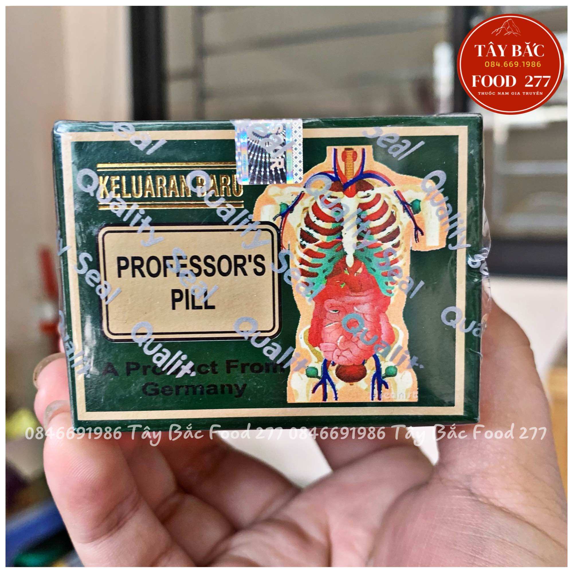  Viên uống xương khớp xanh professor's pill keluaran Tem dài cam kết hàng chính hãng Malaysia -  TÂY BẮC FOOD 277 
