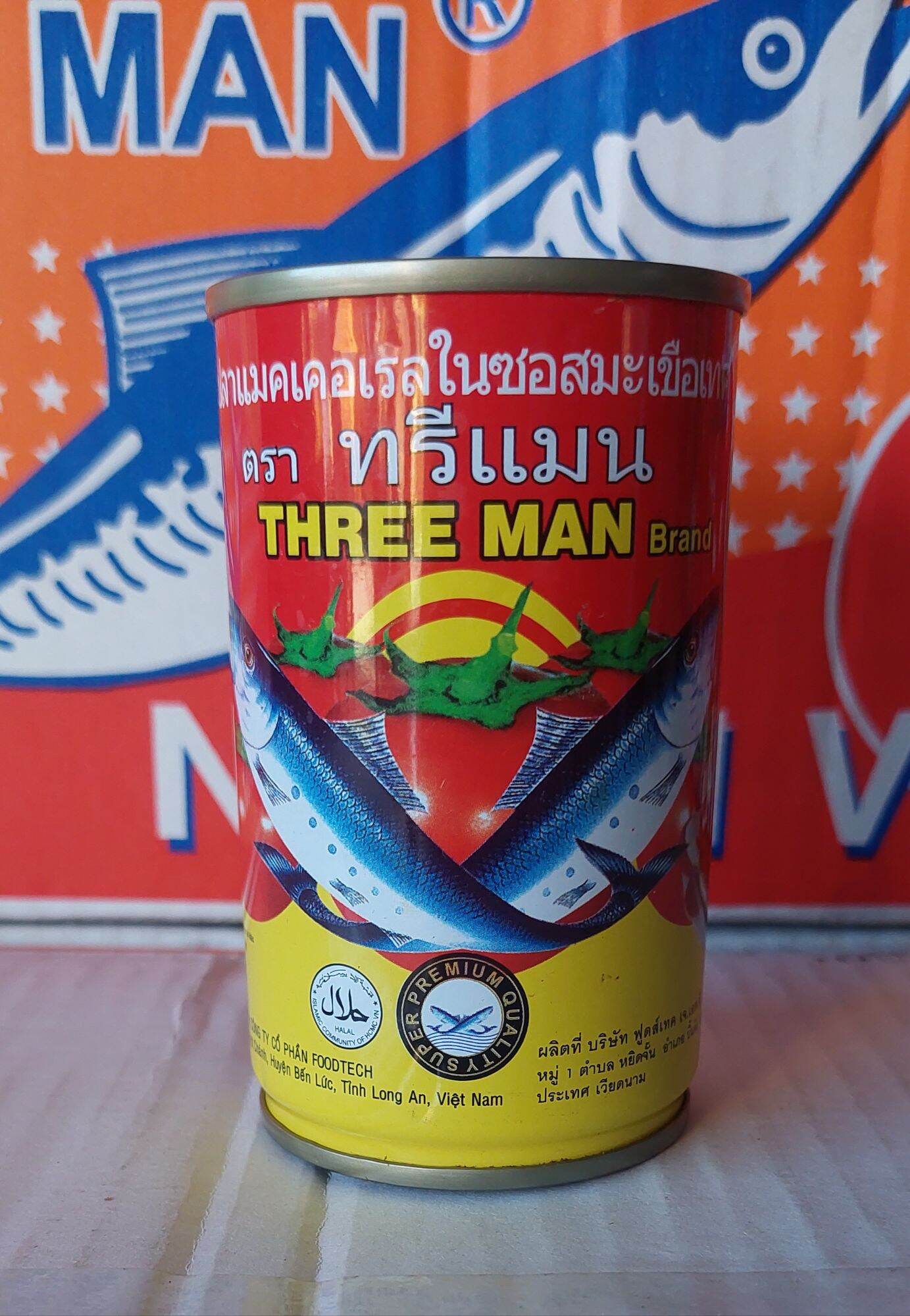 Cá hộp 3 chàng trai, cá sốt cà - 3 hộp - 5 hộp - 10 hộp