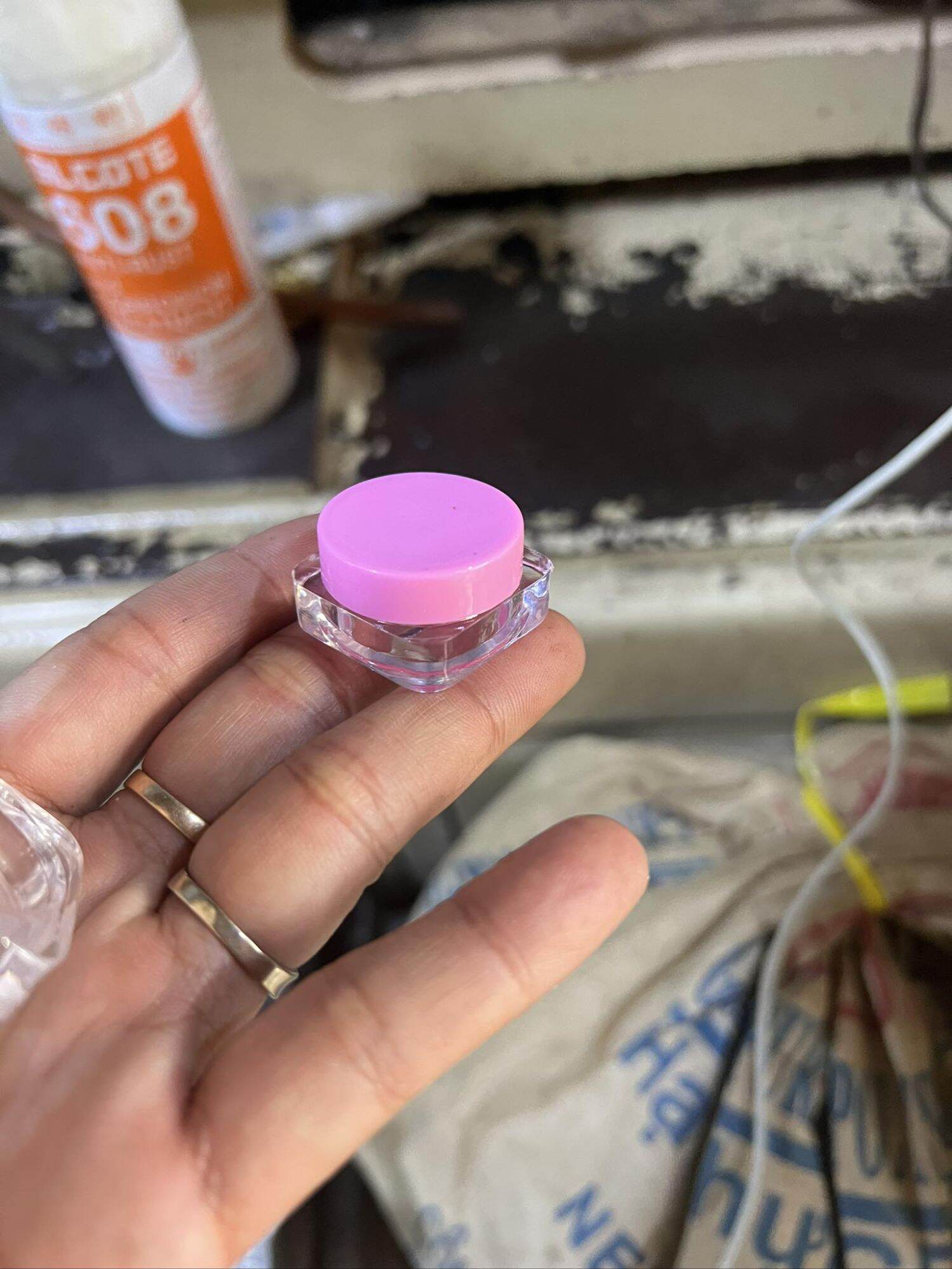 (Combo 10) hủ đựng kem vuông 5gr ( 3 màu)
