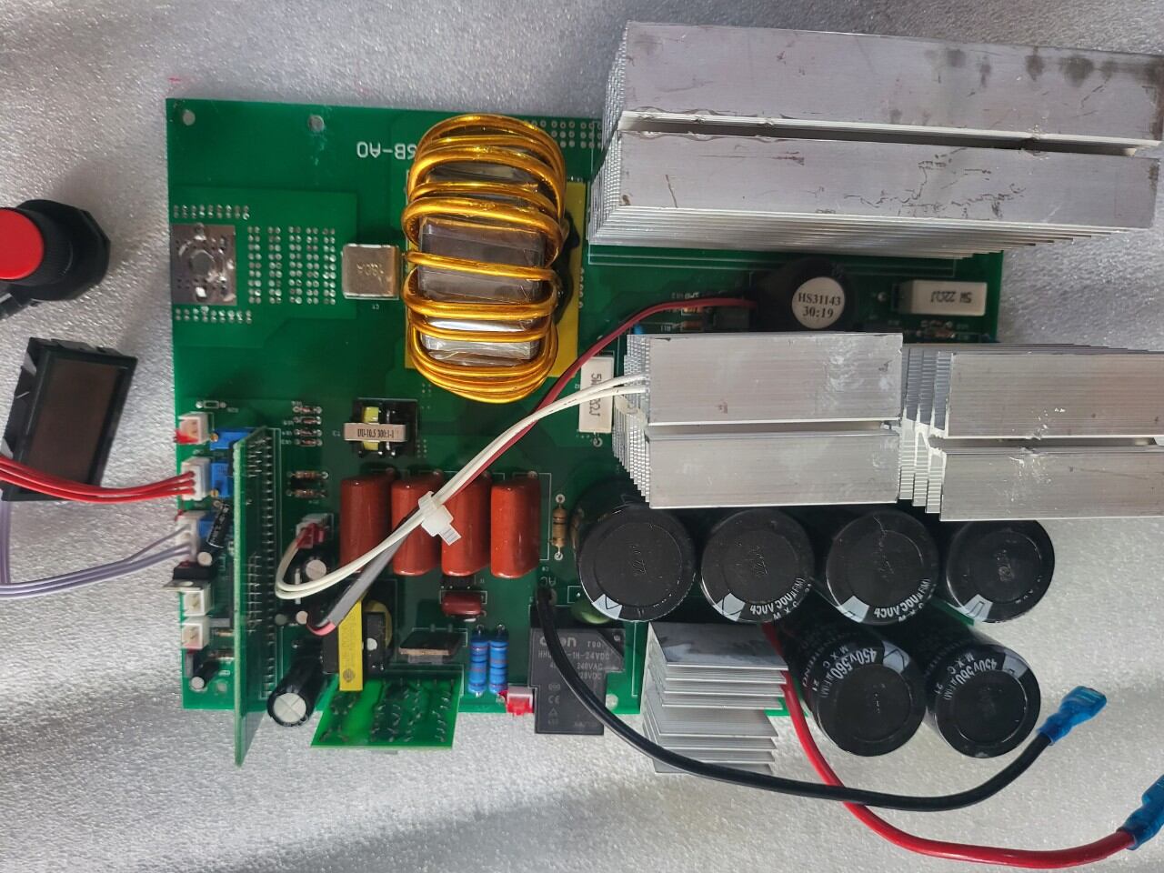 Bo 4igbt 6 tụ có rờ le hàn que 3.2