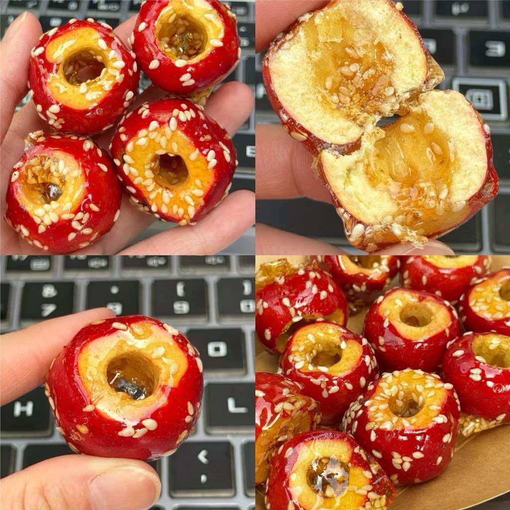 🍎Kẹo Tanghulu/ Sơn trà sấy giòn Wei Zi Yuan chua chua ngọt ngọt- 80g