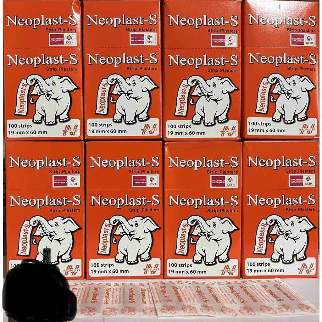 Băng Keo Cá Nhân Con Voi Neoplast-S - Hộp 100 miếng
