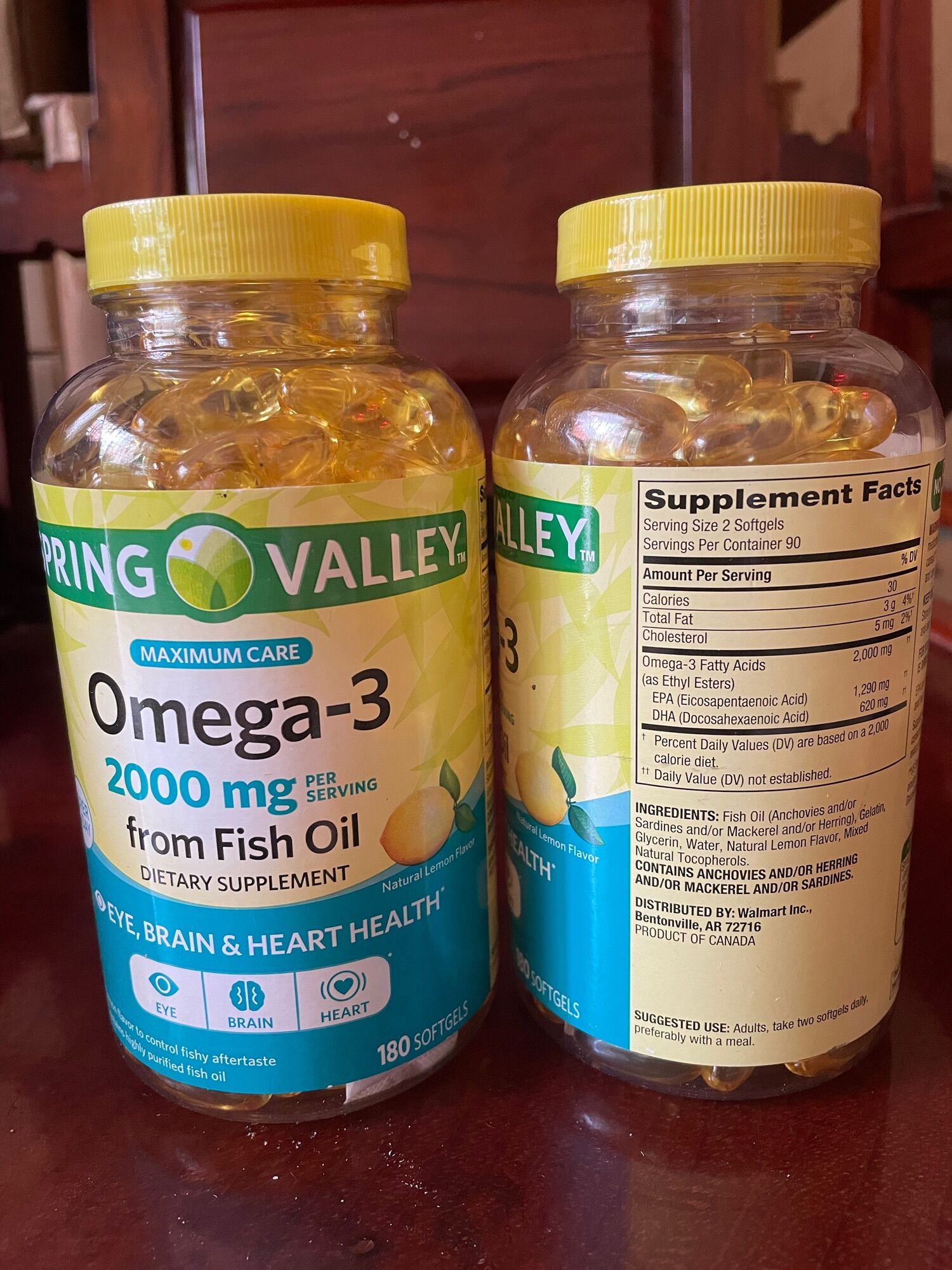 Omega -3 180v hàng nội địa của mỹ 🇺🇸date 2025
