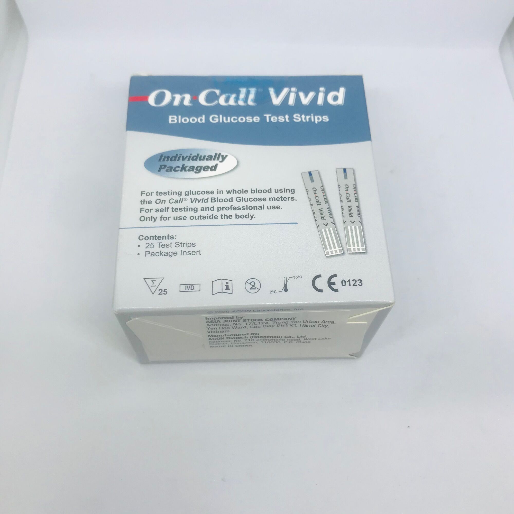 Que thử đường huyết Oncall Vivid