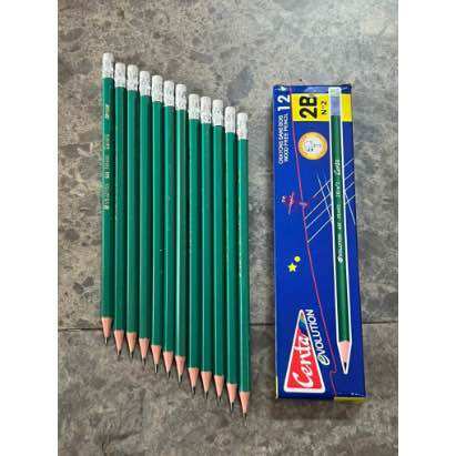 Hộp 12 Bút Chì Gỗ Xanh - C2...