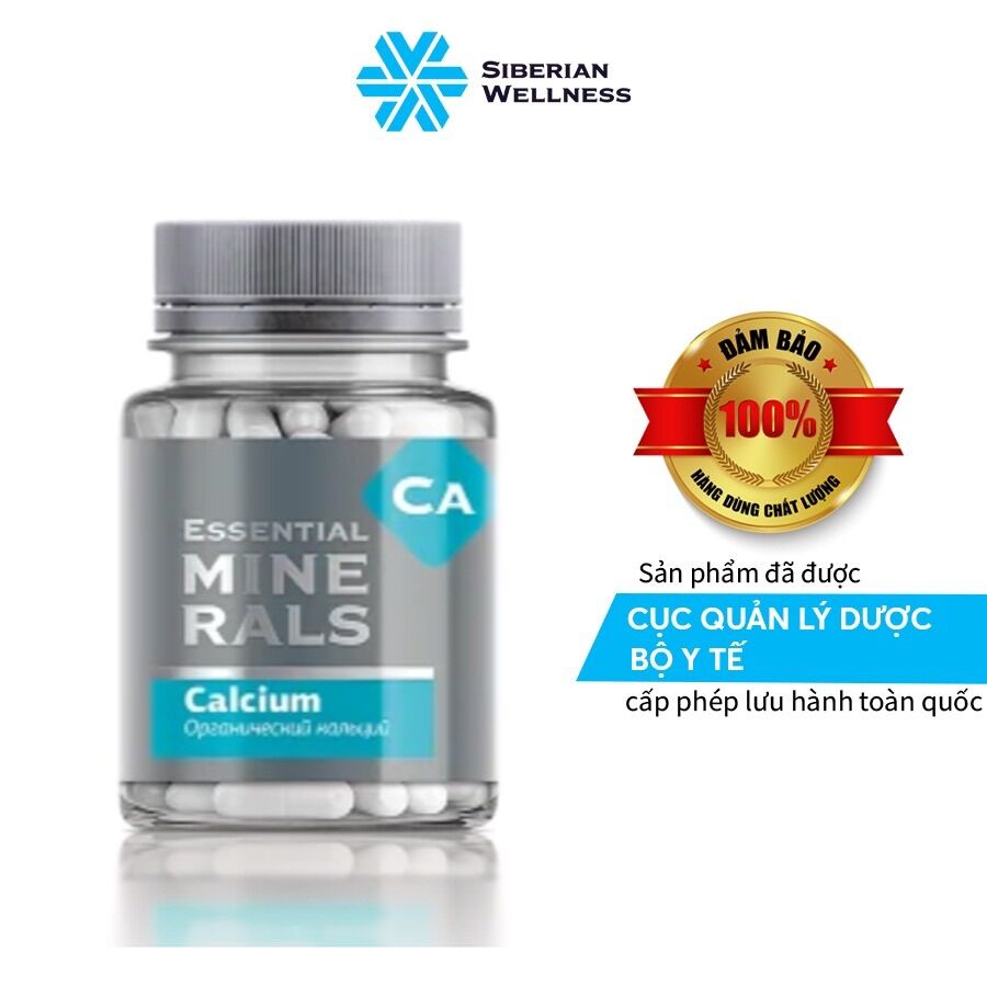 Canxi Hữu cơ - Siberian Wellness - 60 viên