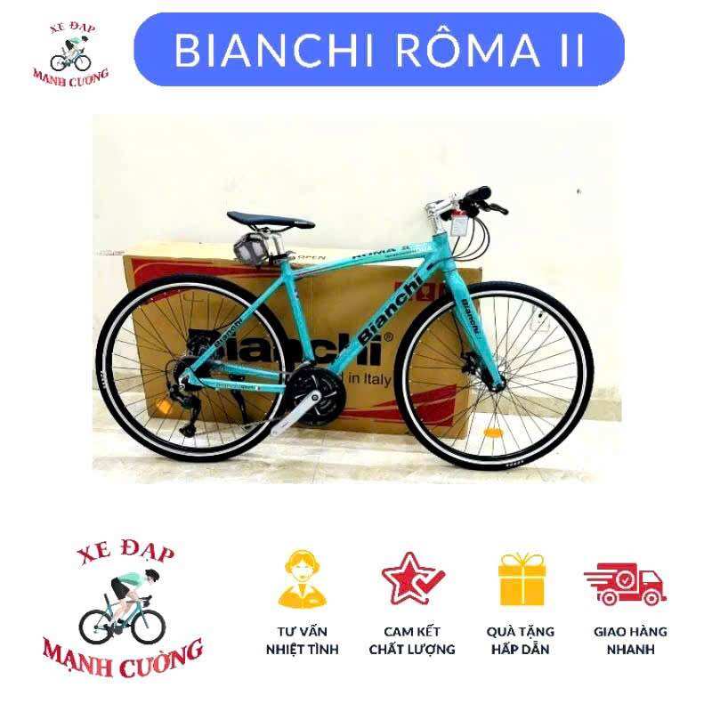 🔆XE ĐẠP HIỆU BIANCHI ROMA II - YTALIA ROMA SAI 48