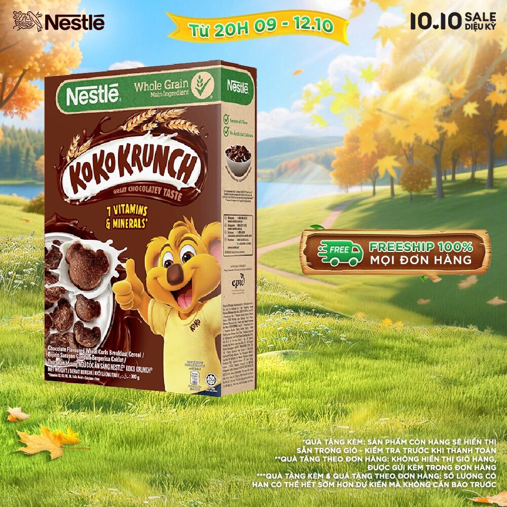 [FREESHIP TOÀN QUỐC] Ngũ cốc ăn sáng KOKO KRUNCH (Hộp 300g)