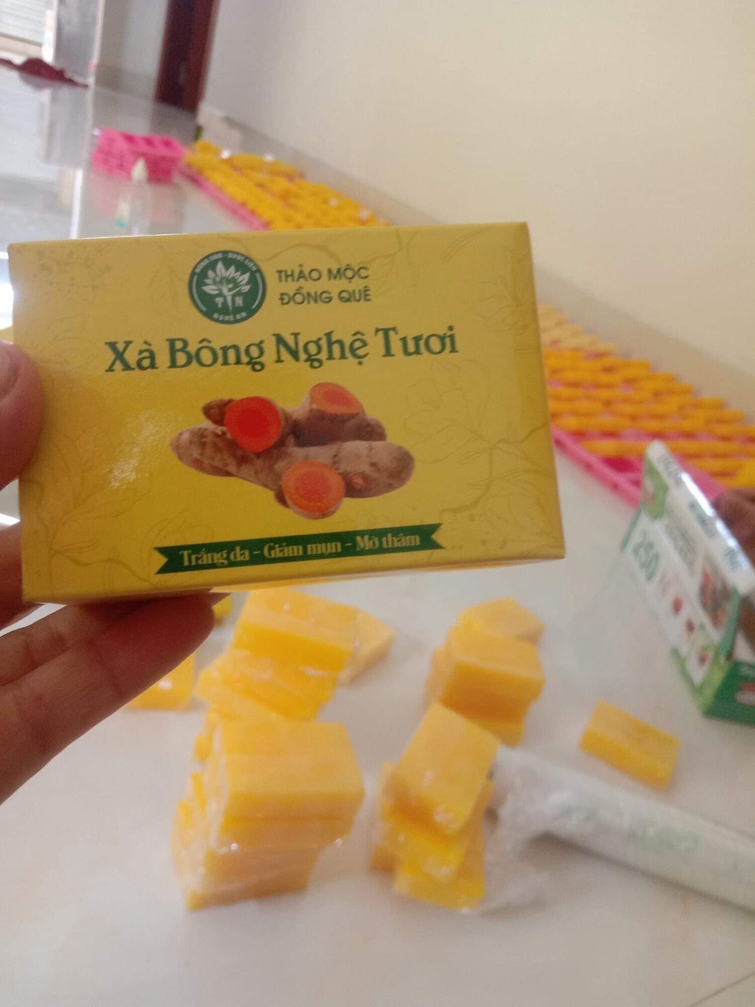 Xà bông nghệ tươi