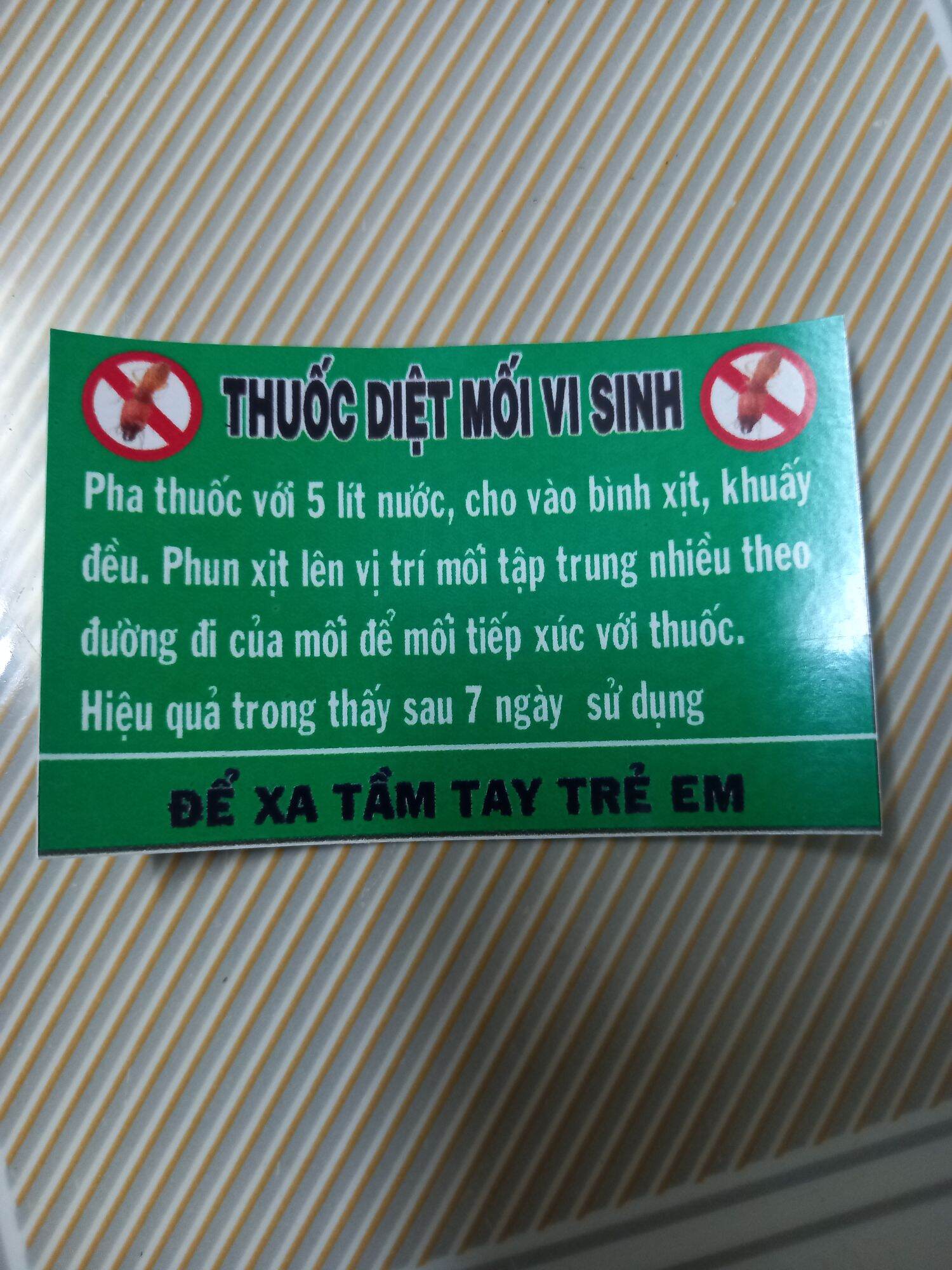 Thuốc diệt mối tận gốc chất lượng