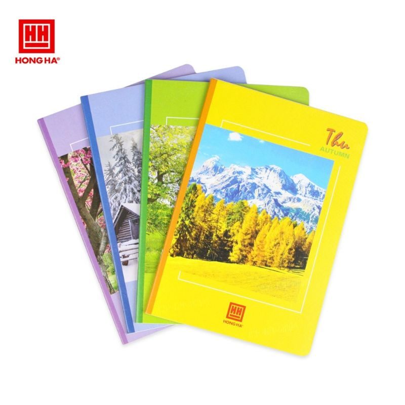 10 vở kẻ ngang Hồng Hà 120 trang mã mùa 1001