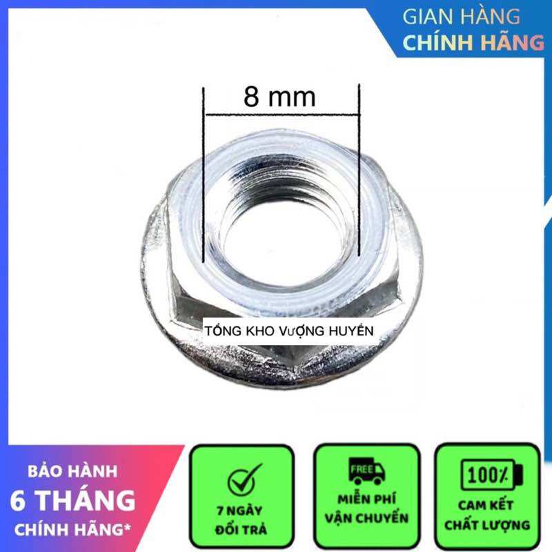 Ốc Tán Ren Ngược Lắp Lưỡi Máy Cắt Cỏ 8 - 10 - 12mm