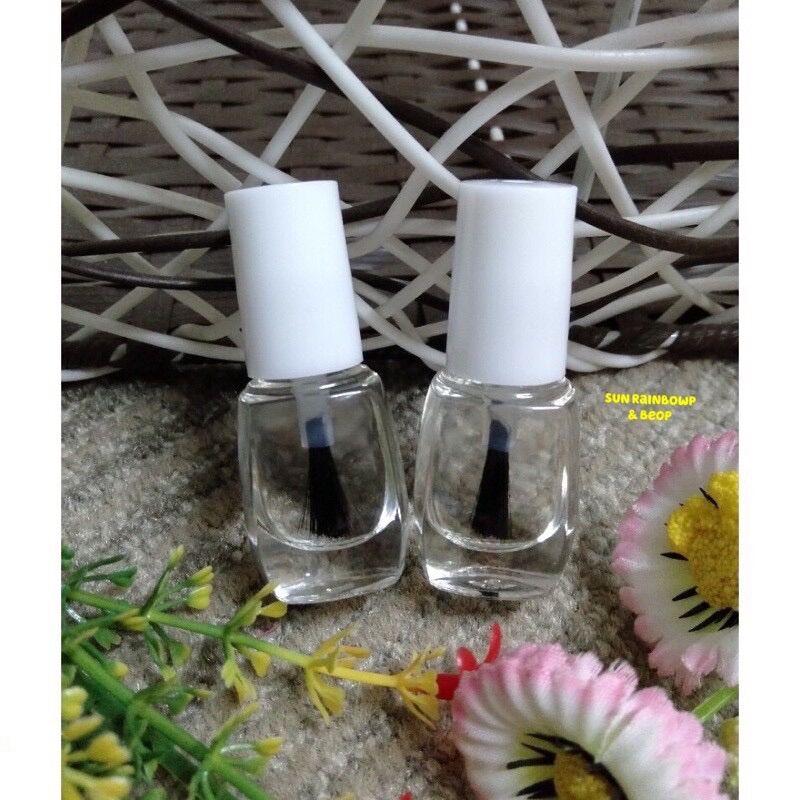 ✨ 1 Lọ Nước Sơn Bóng Mau Khô Dưỡng Móng Tay Chai Nhỏ Mini ✨