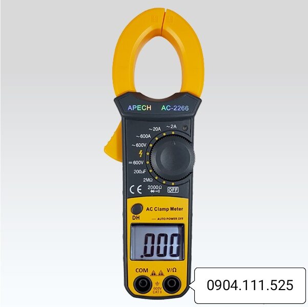 Ampe kìm đo dòng ac apech ac-2266