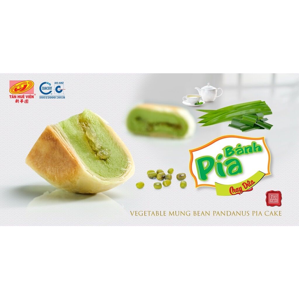 Pía chay dứa sầu riêng Tân Huê Viên (480g)