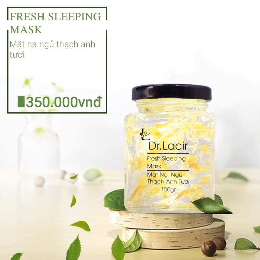 MẶT NẠ THẠCH ANH TƯƠI #DR_LACIR - CHO LÀN DA CĂNG MỊN