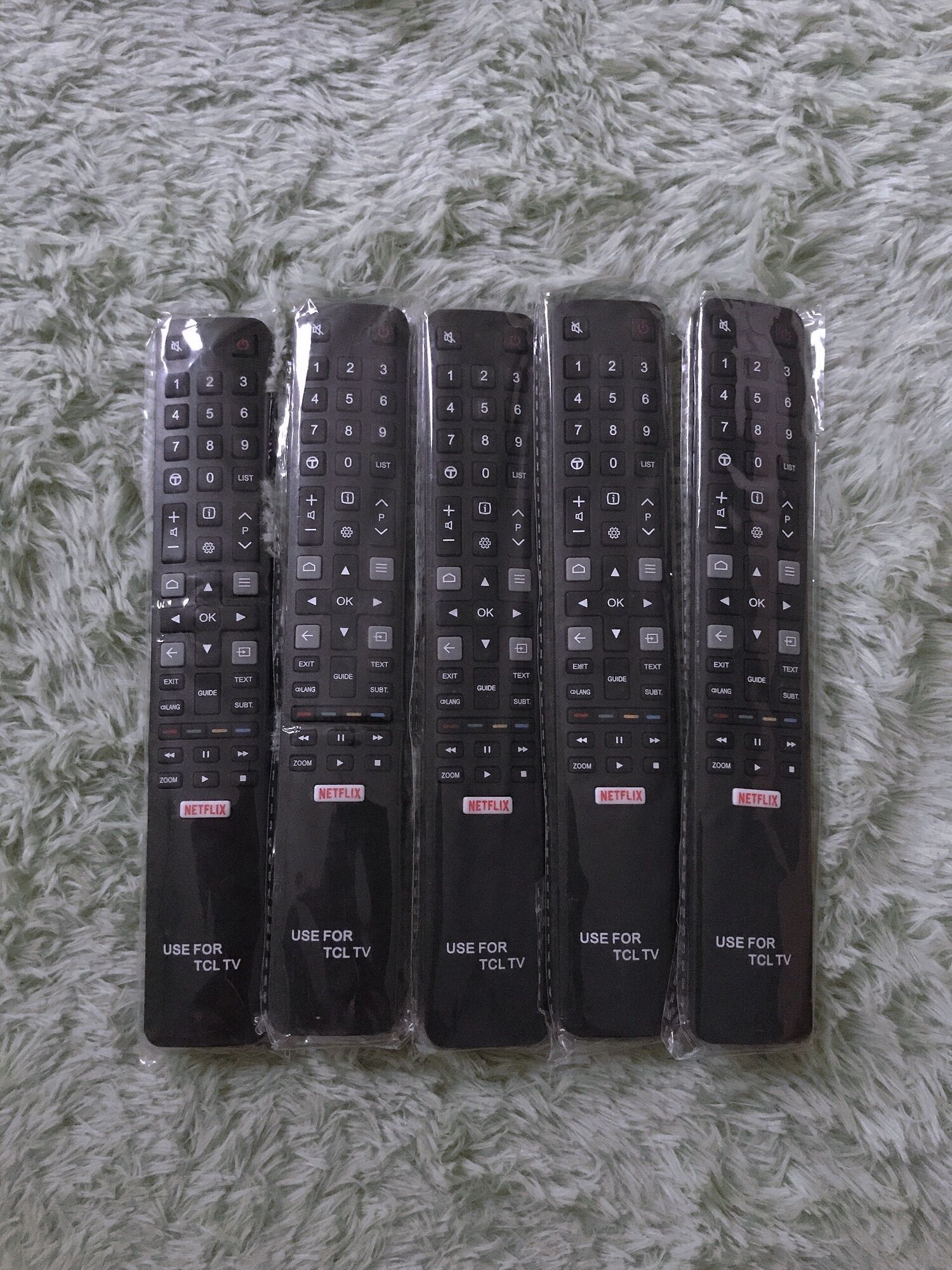 Remote điều khiển tivi TCL (mẫu 1)