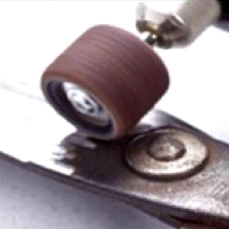 Đầu chà nhám gắn trục 12.7mm grit 120