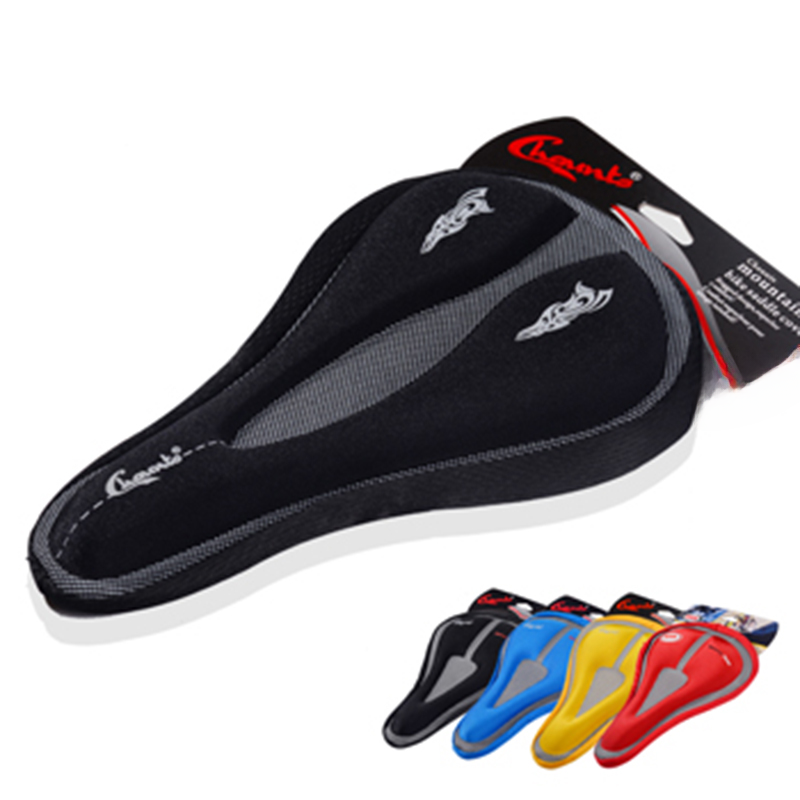 Ultra Mềm Silicone 3d Xe Đạp Leo Núi Đệm Ghế Hấp Thụ Sốc Yên Xe Đạp Miếng Lót Gel Đệm Đi Xe Đạp Thoải Mái Ghế