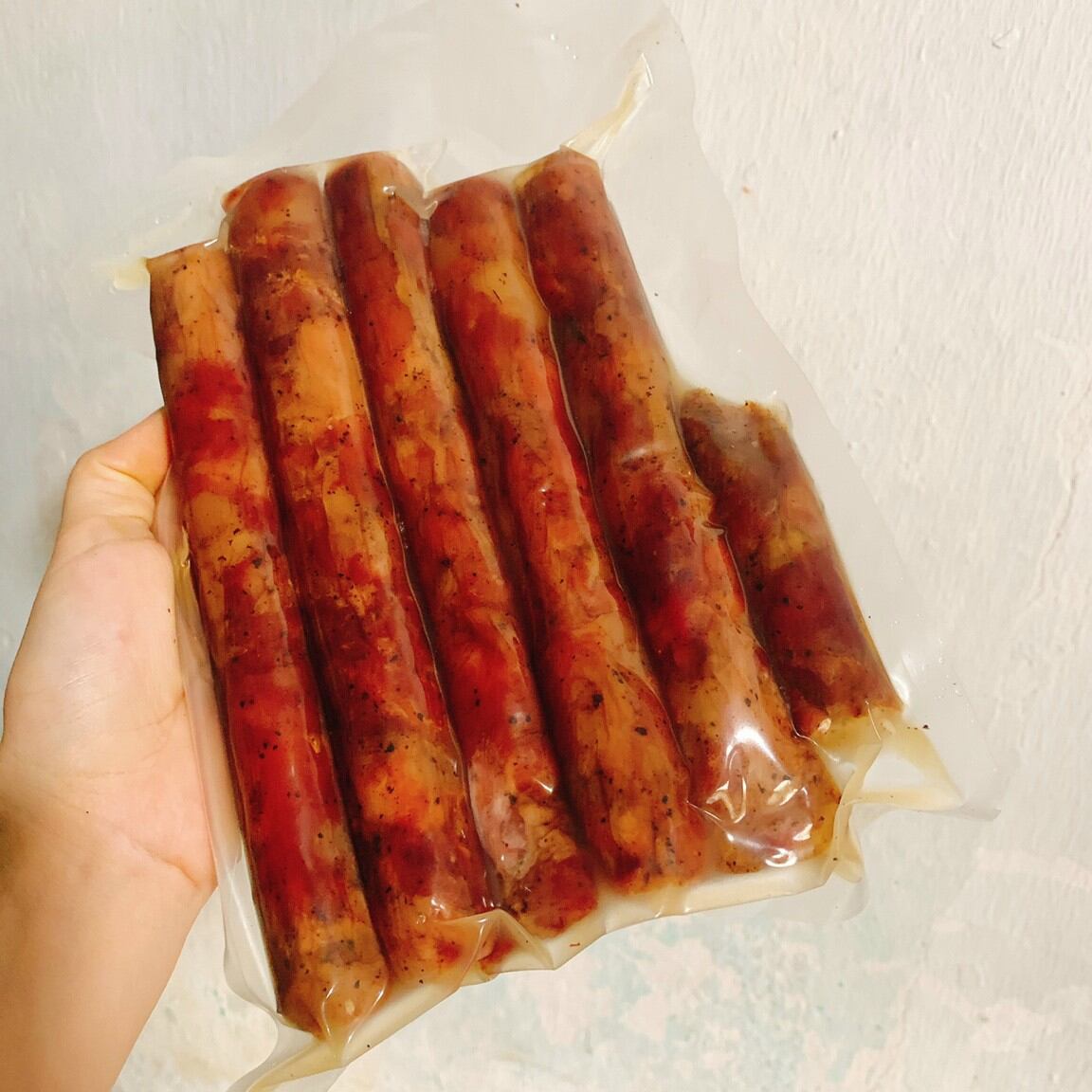 Lạp sườn (lạp xưởng) gác bếp chuẩn vị Tây Bắc (tặng kèm chẩm chéo)