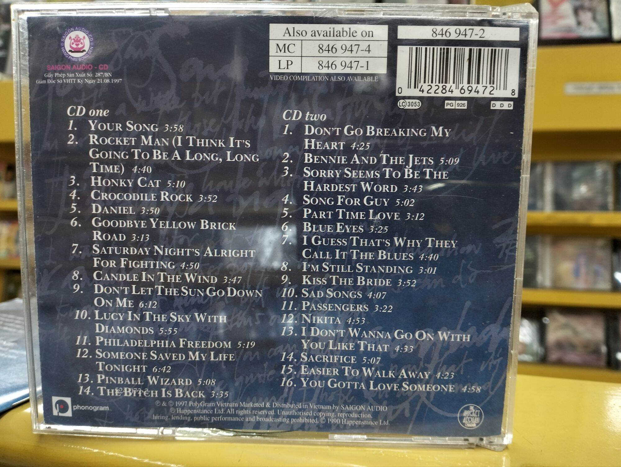 Bộ 2 CD - Elton John