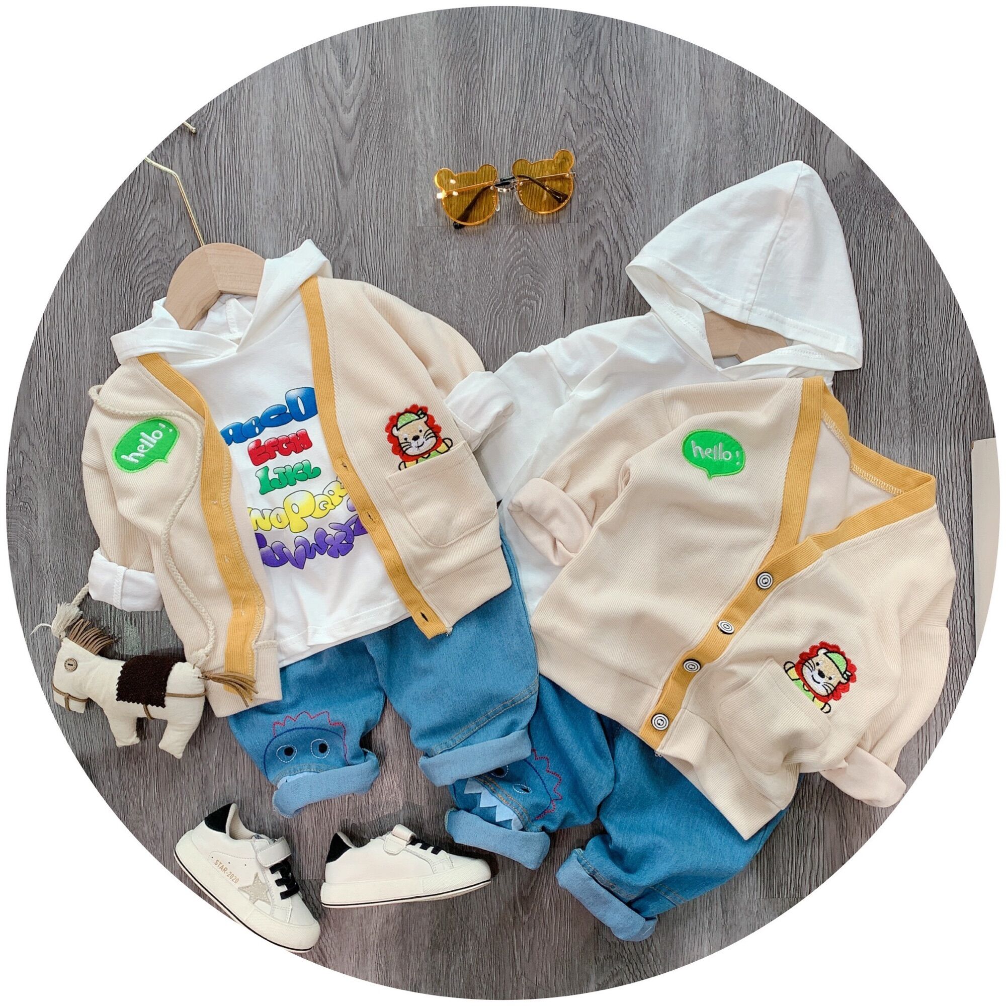 Set sư tử 3ct