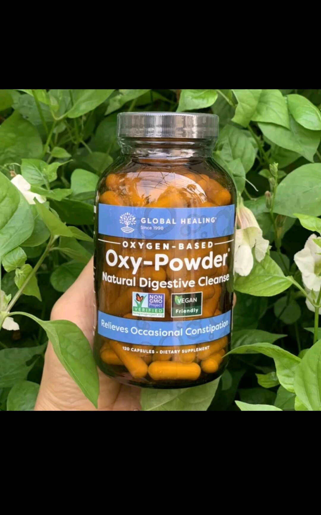Viên thải độc đại tràng Oxy powder Global Healing 120 viên