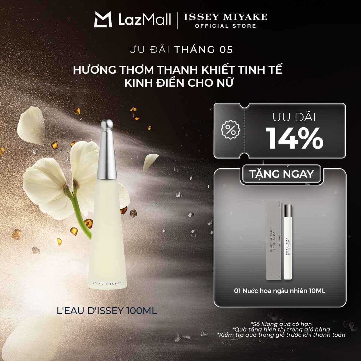 Nước hoa nữ Issey Miyake L’Eau d’Issey Eau De Toilette 100ml