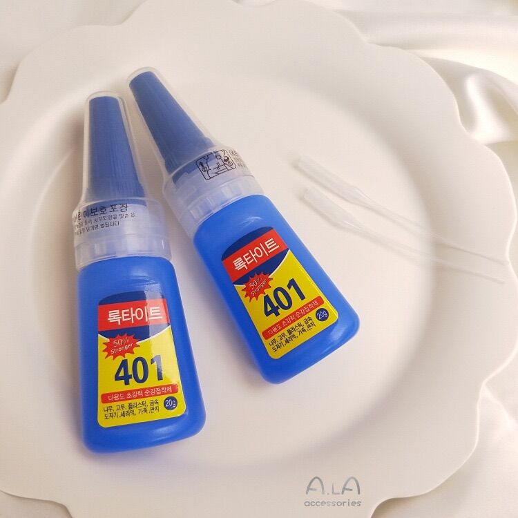 Keo 401 dán móng nail chính hãng, keo đính đá