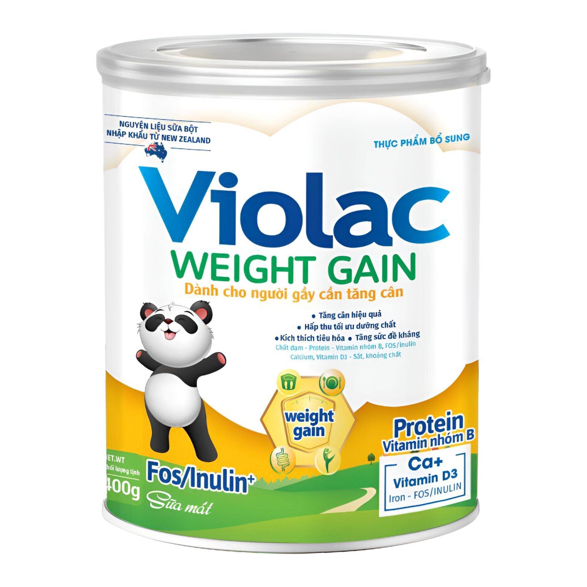 SỮA Y TẾ VIOLAC WEIGHT GAIN ( 3 Tuổi và người lớn) - DÀNH CHO NGƯỜI GẦY CẦN TĂNG CÂN.