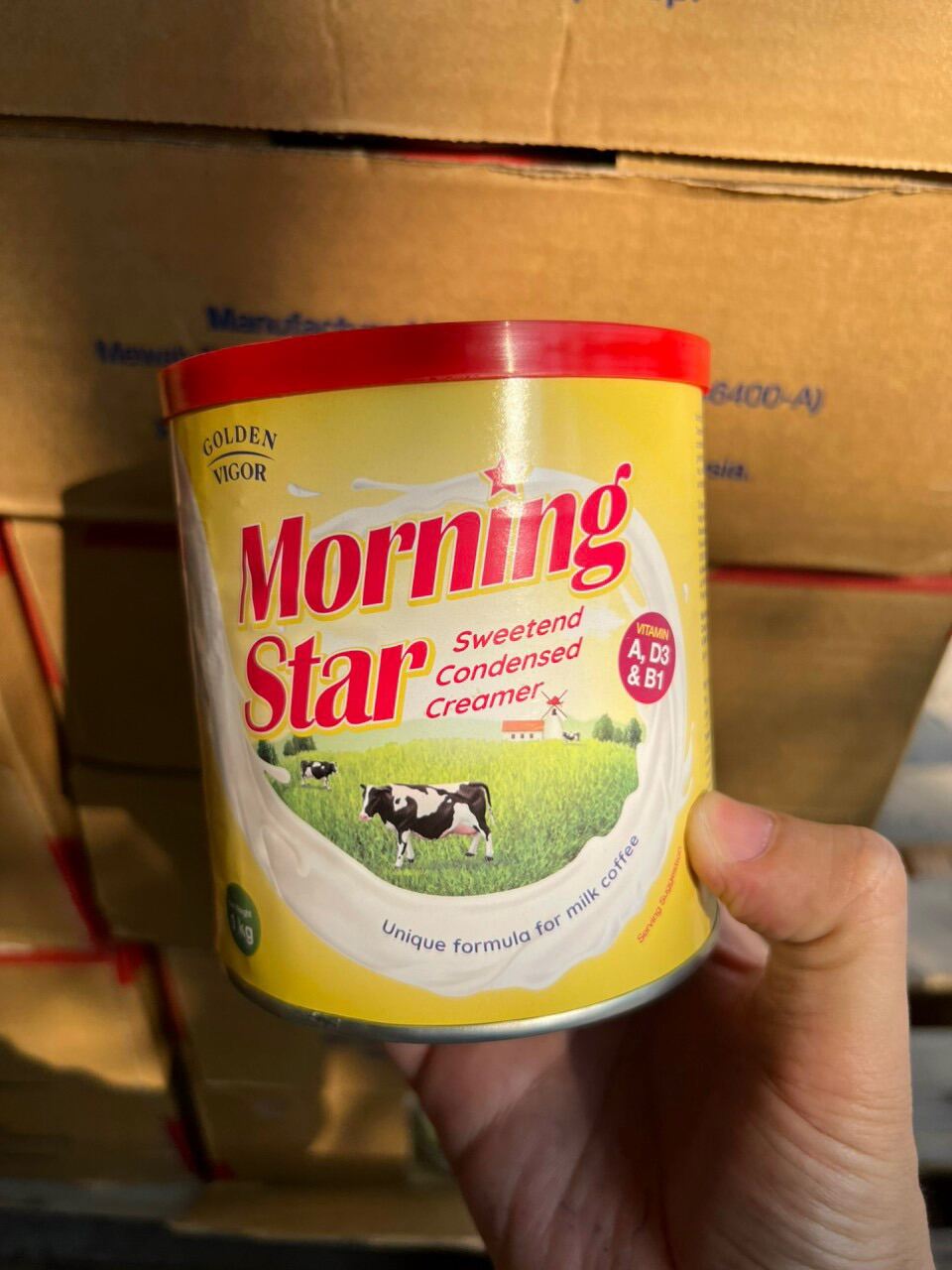 Sữa đặc Morning Star Malaysia lon 1kg