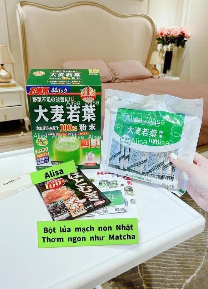 Trà lúa non đại mạch Grass Barley 44 gói Nhật Bản - ALISA