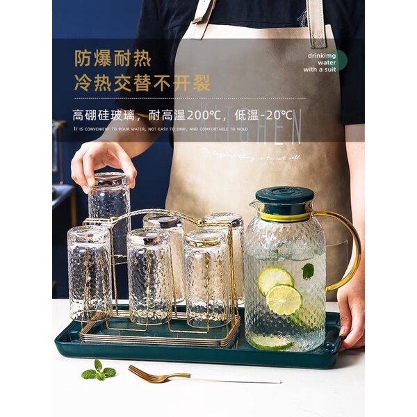 (hàng có sẵn )bộ bình , ly, cốc thủy tinh cao cấp chịu nhiệt