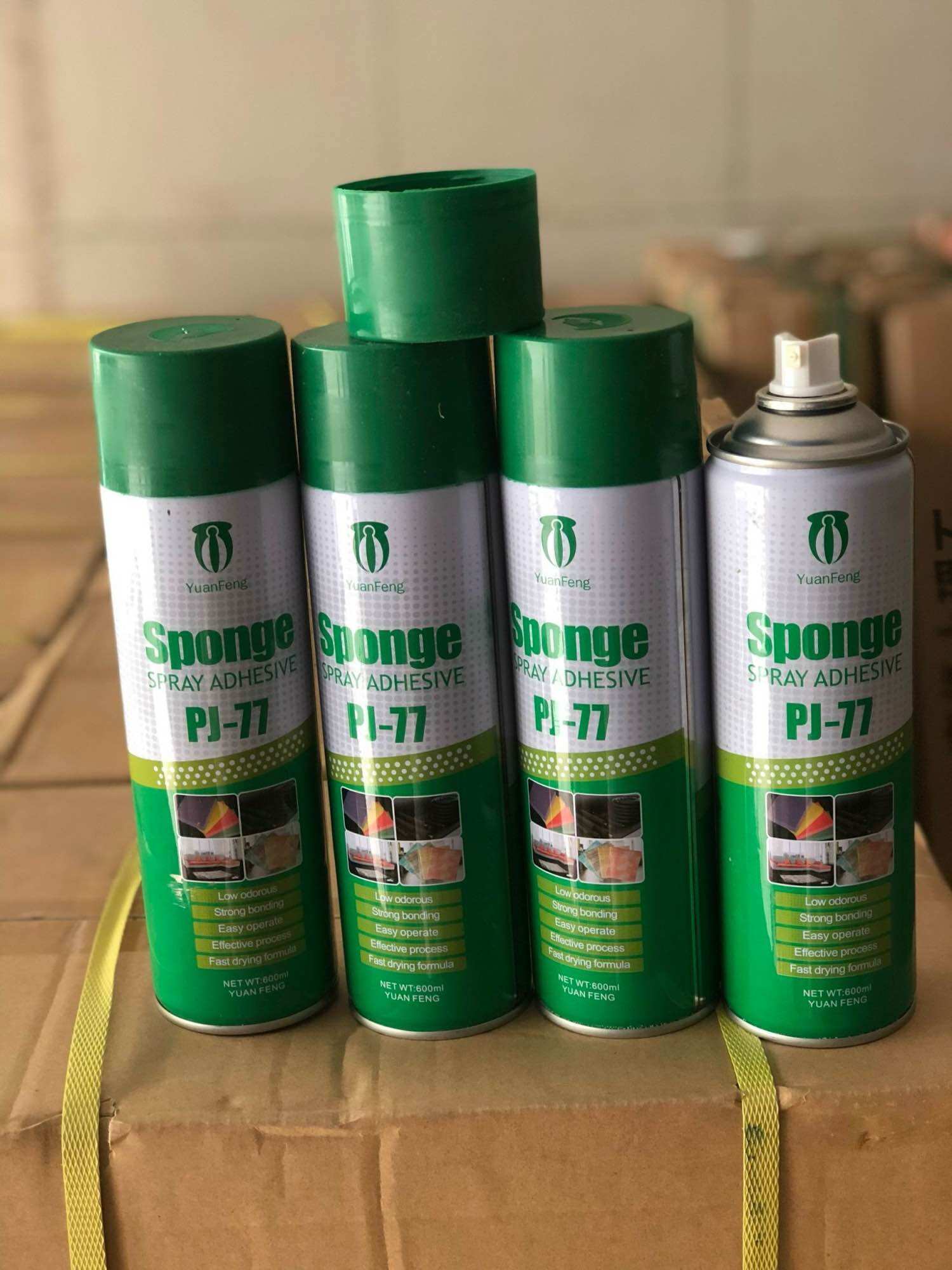 keo xịt đa năng dán xốp pj77