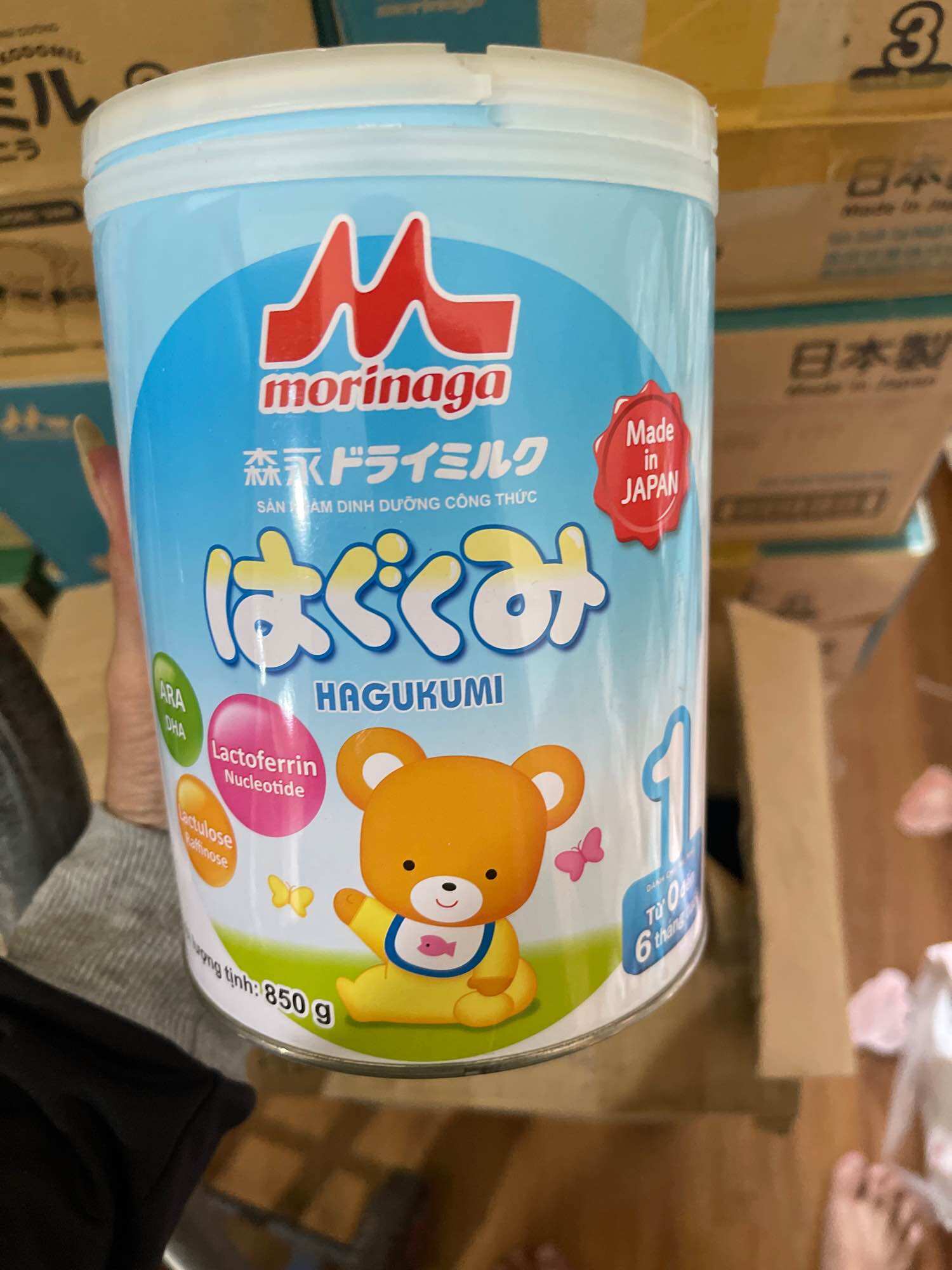 Xả kho sữa morinaga số 1-850g date 2024