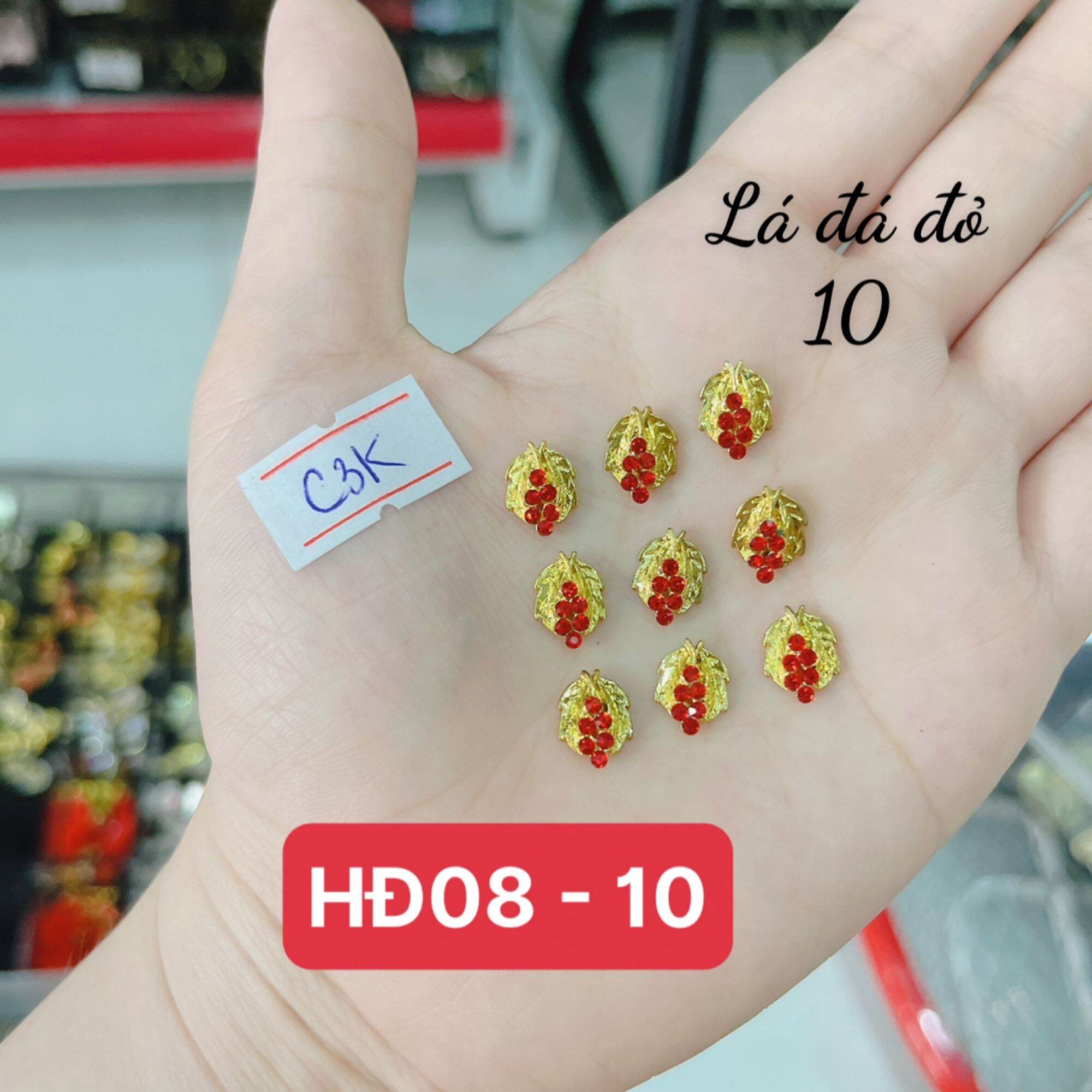 Charm nail đính móng tay mẫu nhỏ lên móng vừa tay - Charm nail giá rẻ