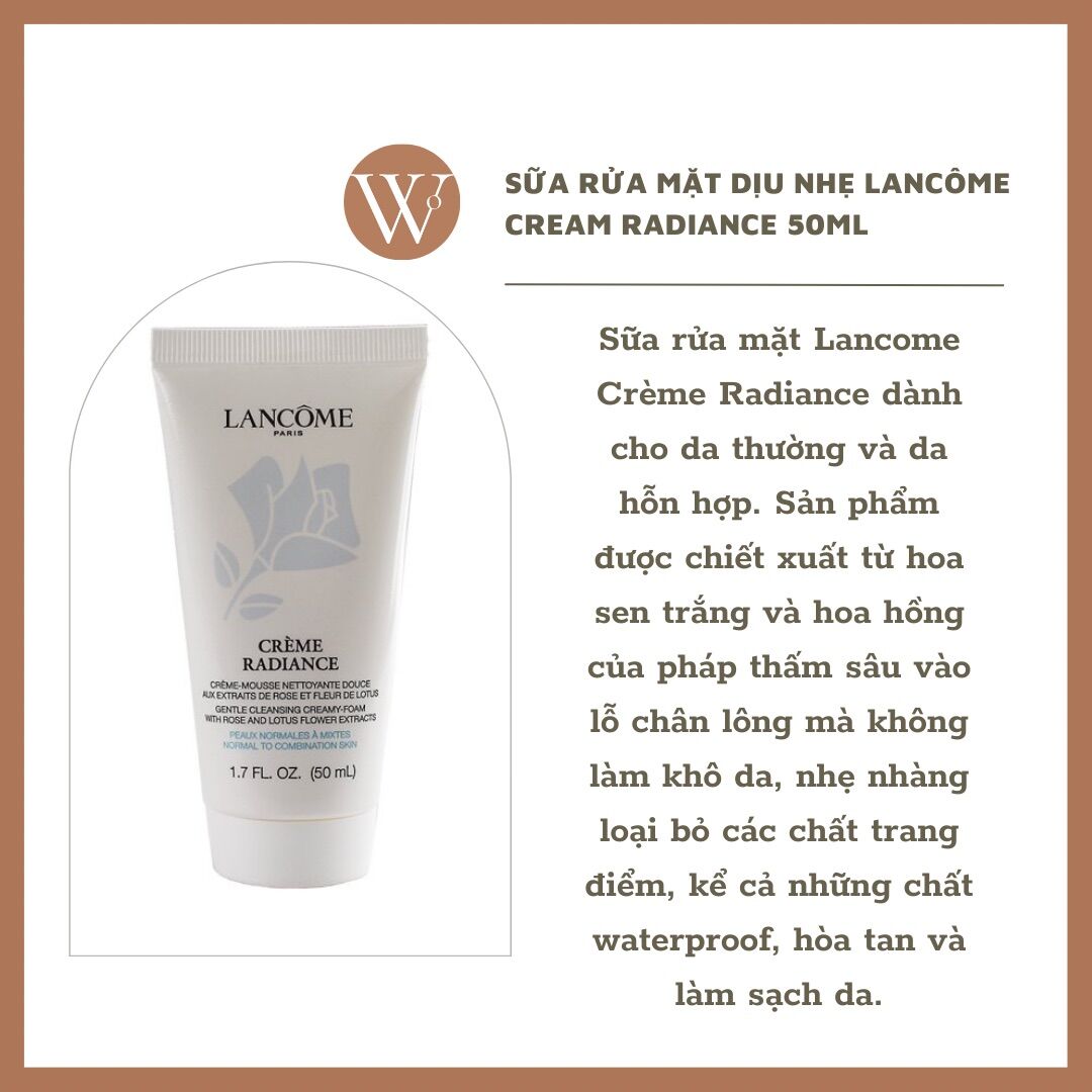 [ USA ] Sữa rửa mặt LANCÔME