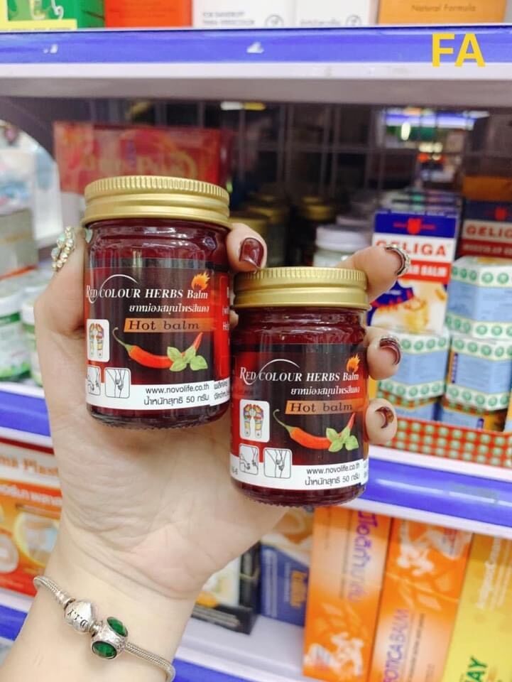 Dầu cù là trái ớt bạc hà Thái Lan