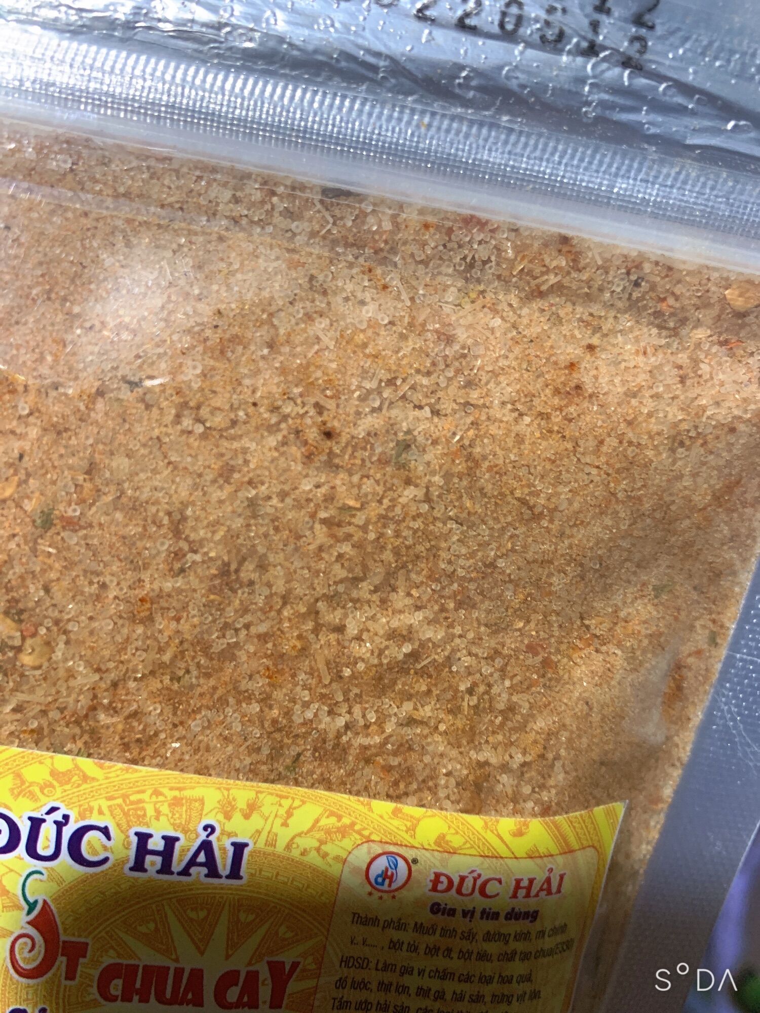 GÓI 200g MUỐI CHẤM HẢO HẢO ĐỨC HẢI siêu ngon