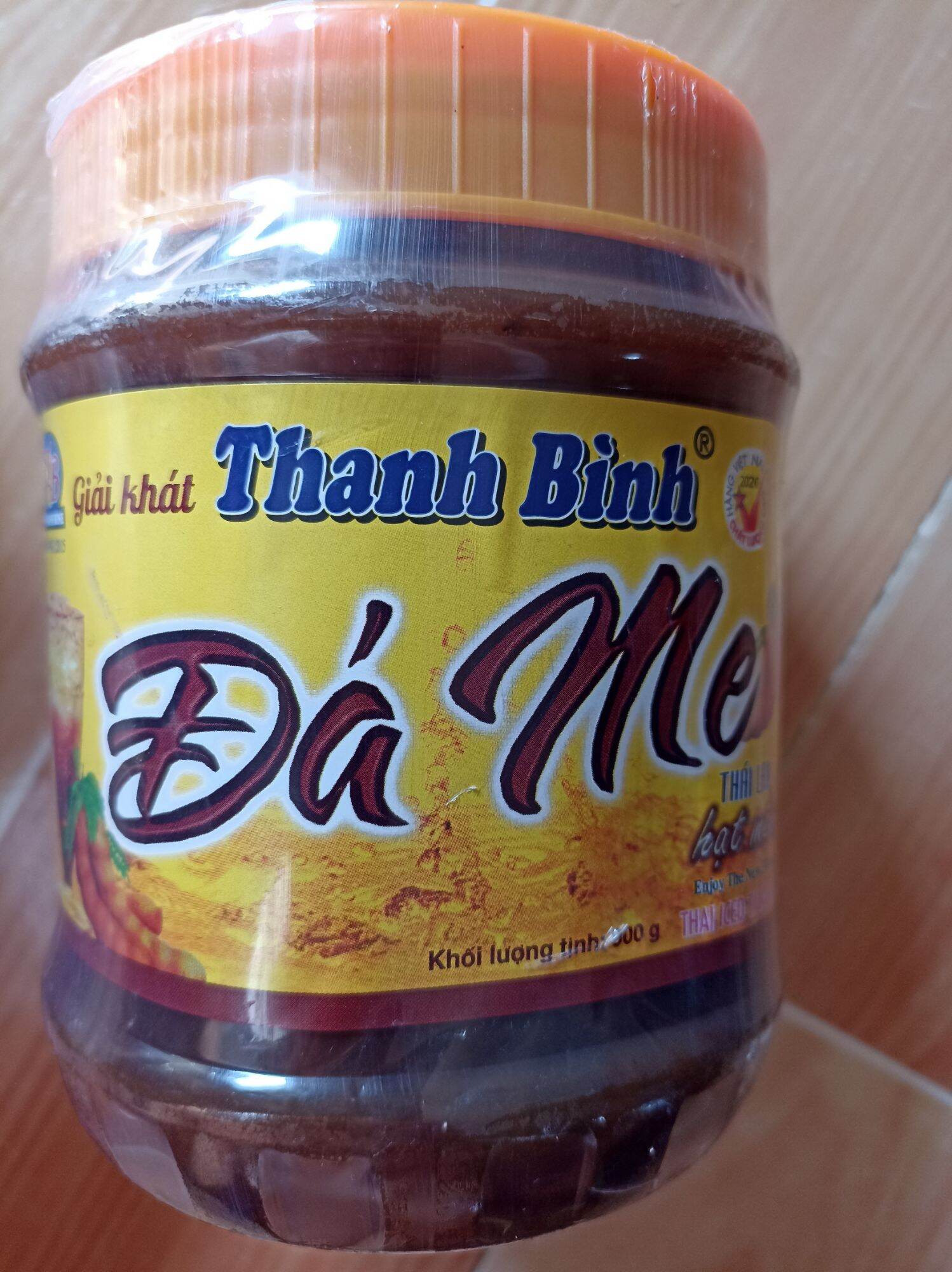 Đá me Thanh Bình hạt dẻo rất ngon hũ 900g
