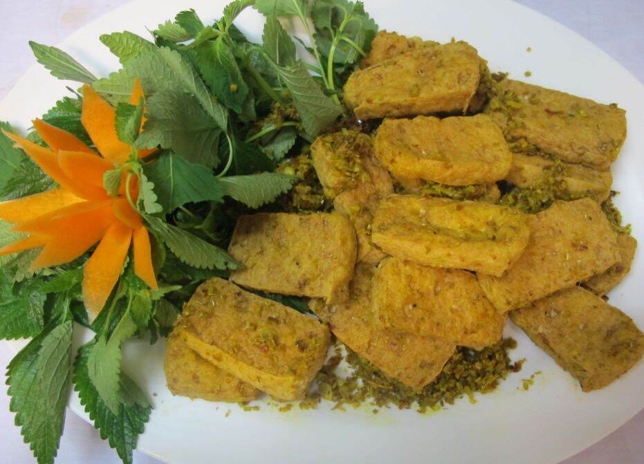 [01 GÓI] ĐẬU HỦ, TÀU HỦ MUỐI SẢ ỚT CHIÊN GIÒN 250gram