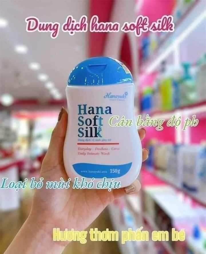 Dung Dịch Vệ Sinh Hana Soft Silk Chính Hãng
