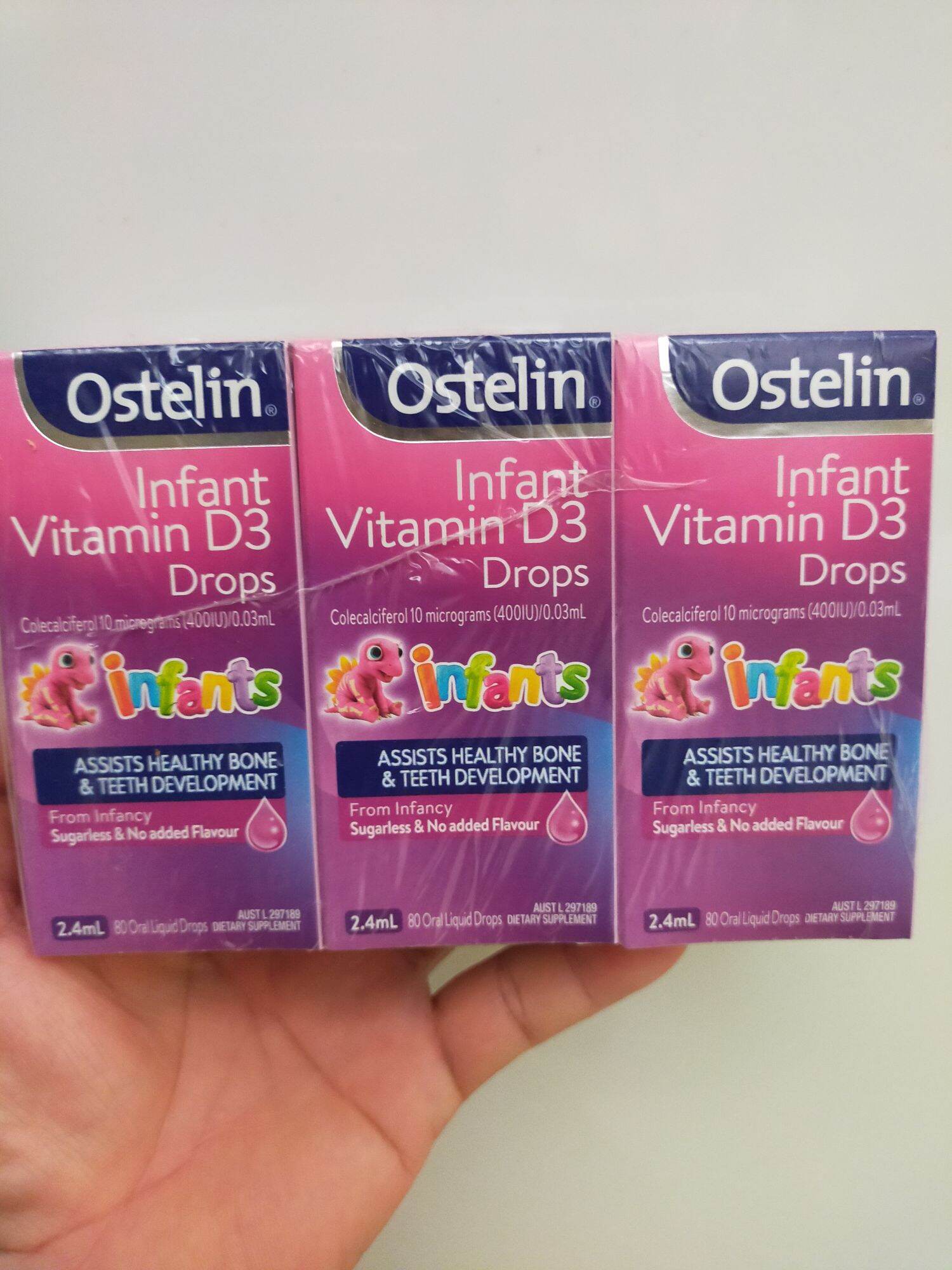 Vitamin D3 Drops Ostelin của Úc