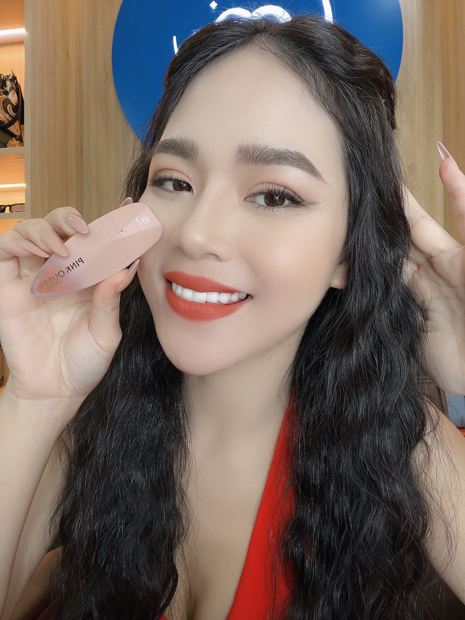 Son Siêu Lì Pink Queen ( Mã 06 Cam Đất )